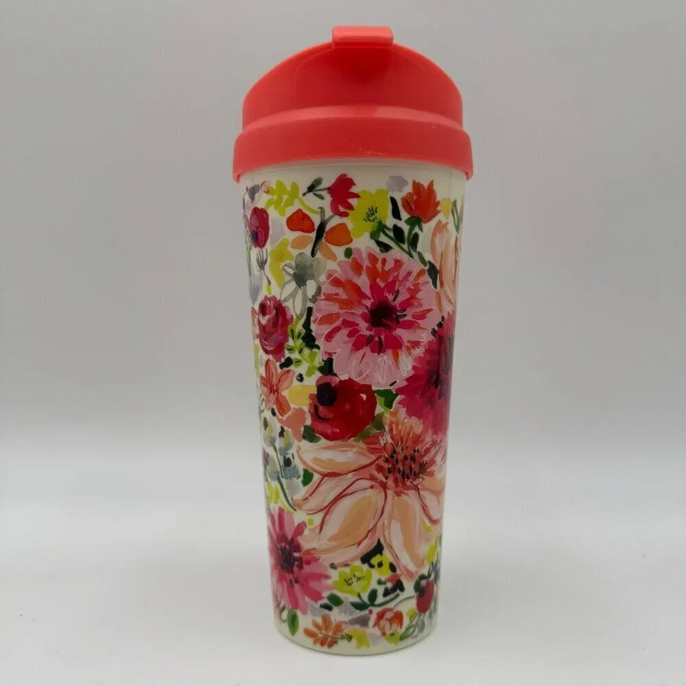 Kate Spade New York Dahlia Thermal Mug 16oz Floral Print